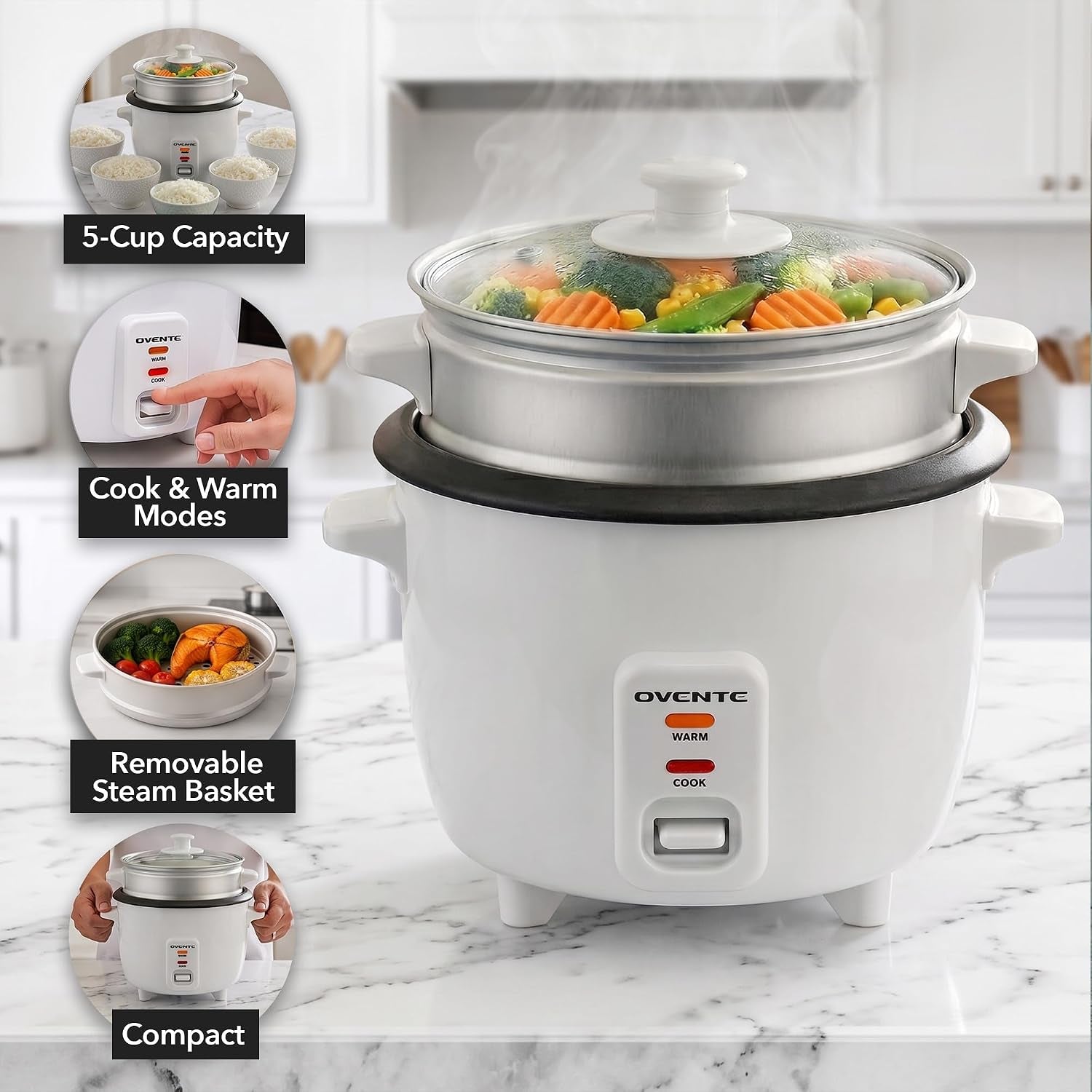 5-cup-electric-rice-cooker-and-food-steamer-white-rcs01w-400w-nonstick-removable-pot-keep-warm-function-steaming-basket-measuring-cup-and-spatula-included