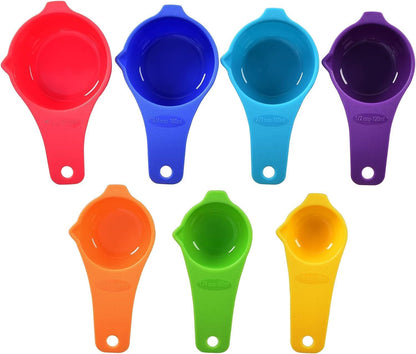 Measuring Cups Set of 7, Assorted Colors1