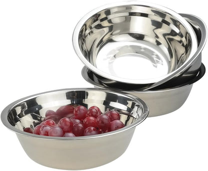 Mixing Bowl Set, Stainless Steel Bowls Set, Set of 46