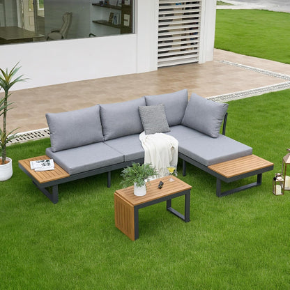 4-Seater Outdoor Conversation Set for Gardens, Decks, and Backyards1