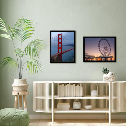11X14 Picture Frame Wall Hanging Photo Frame, Black, 5 Pack7