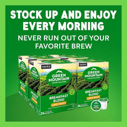Breakfast Blend Single-Serve Keurig K-Cup Pods, Light Roast Coffee, 96 Count15