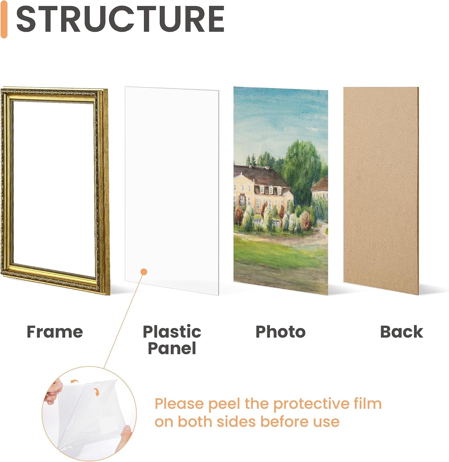 vintage-11x14-picture-frame-antique-gold-frames-2-pack