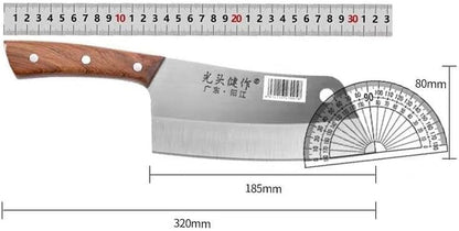 Meat Cleaver, Chinese Chef Knives 5Cr15Mov Stainless Steel Vegetable Handmade Cleaver Fishing Knife Kitchen Knives2
