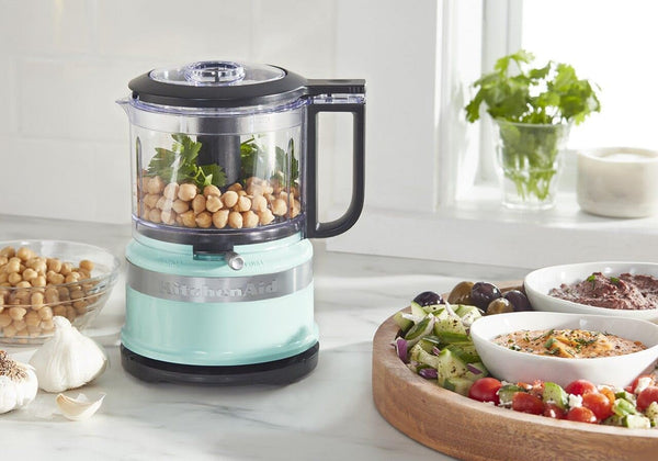 Kitchenaid 3.5 Cup Food Chopper, KFC3516IC, Ice Blue | Dishwasher-Safe Work Bowl, Stainless Steel Multi-Purpose Blade, 2 Speeds plus Pulse, Easy Cord Wrap4