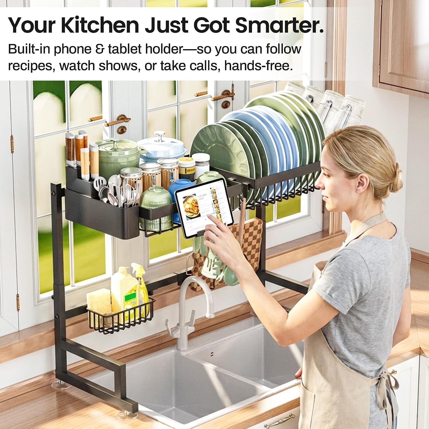 over-the-sink-dish-drying-rack-expandable-height-and-length-snap-on-design-2-tier-large-dish-rack