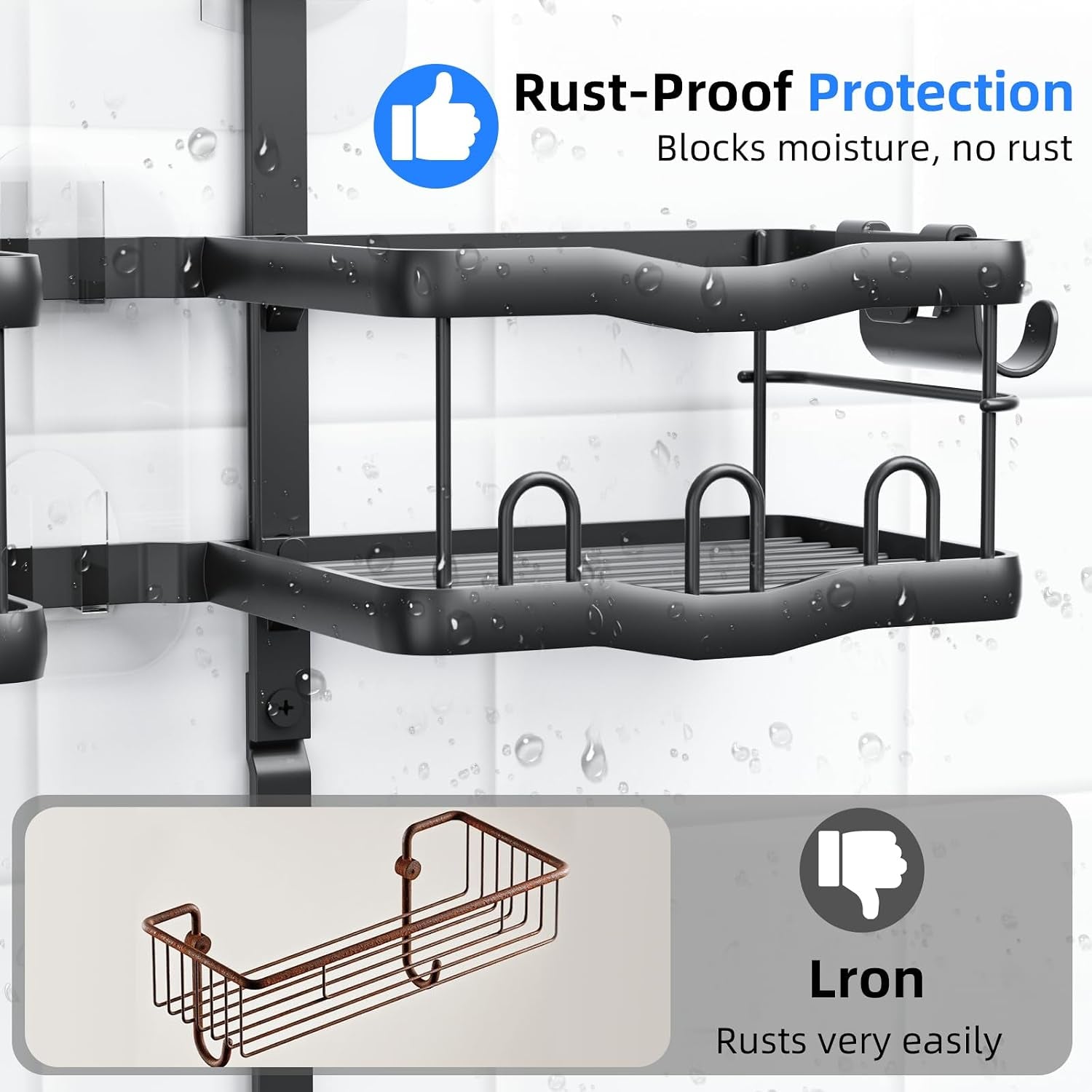 aluminum-alloy-shower-caddy-hanging-no-drilling-over-the-shower-head-caddy-2-levels-showers-rack-organizer-with-hooks-razor-holder-soap-holder