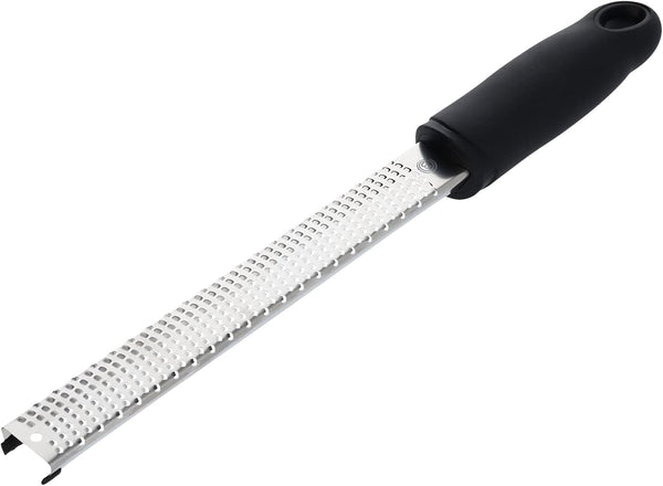Masterchef Lemon Zester Grater with Handle, Stainless Steel, Non Slip Grip1