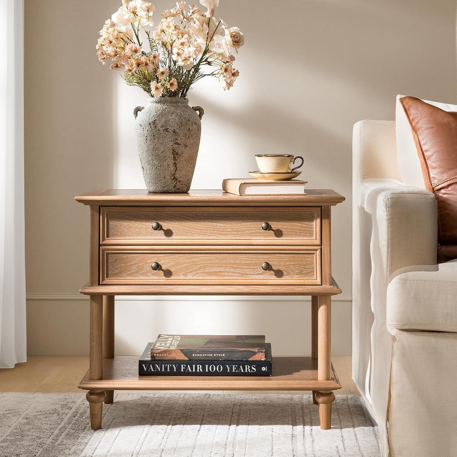 farmhouse-nightstand-with-drawer-open-shelf-natural-wood-end-table-with-solid-wood-legs-28-4-wide-sofa-side-table-with-charging-stationoak