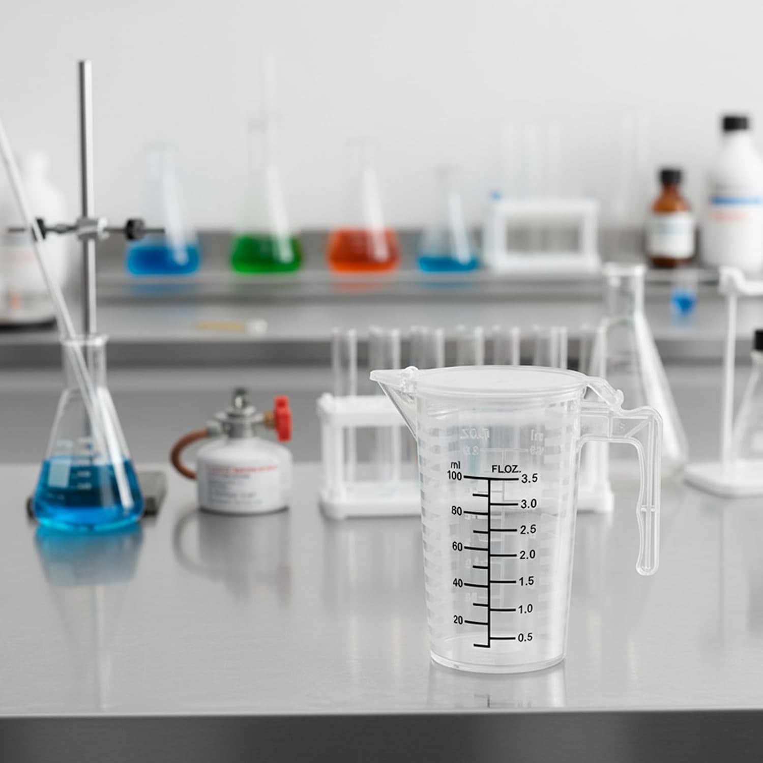 2-pcs-measuring-cup-with-lid-100ml-pp-plastic-ml-oz-measuring-cup-for-liquid-double-sided-graduated-beaker-with-handle-and-spout-for-lab-home-kitchen-3-5oz-100ml