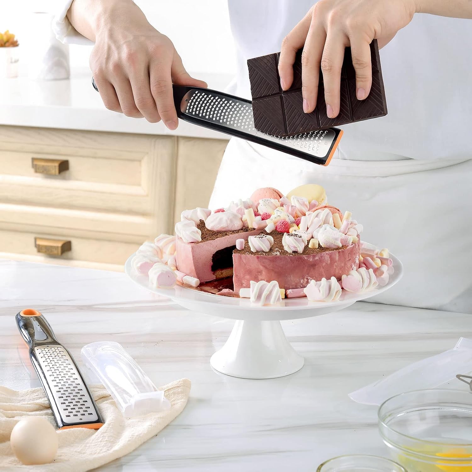 etched-zester-grater-set-of-2-kitchen-zester-tool-for-lemon-cheese-garlic-ginger-nutmeg-chocolate-fruits-vegetables-sharp-premium-stainless-steel-blade-with-protective-cover