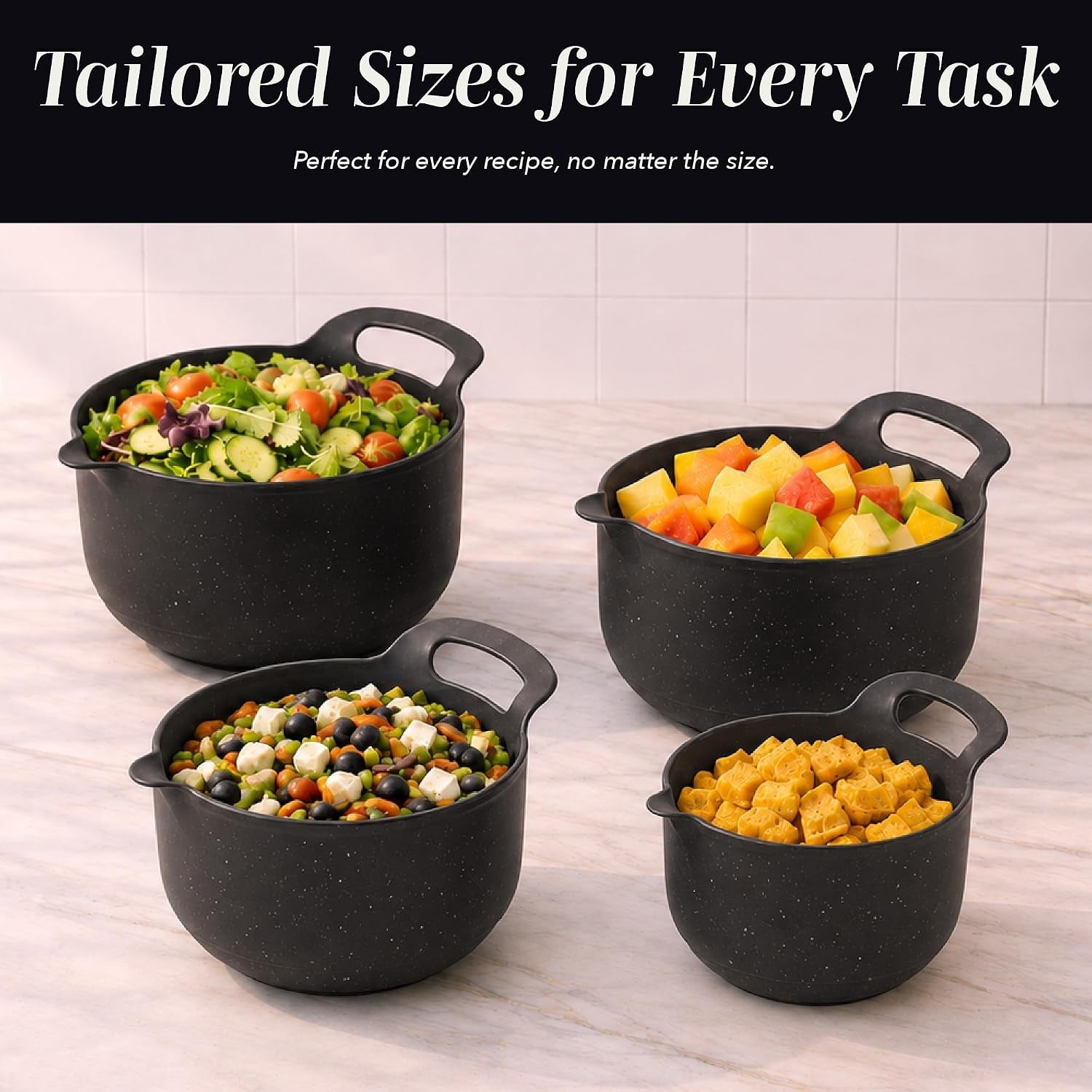 nesting-plastic-mixing-bowl-set-with-pour-spouts-and-handles-black-speckled-4-piece-non-slip