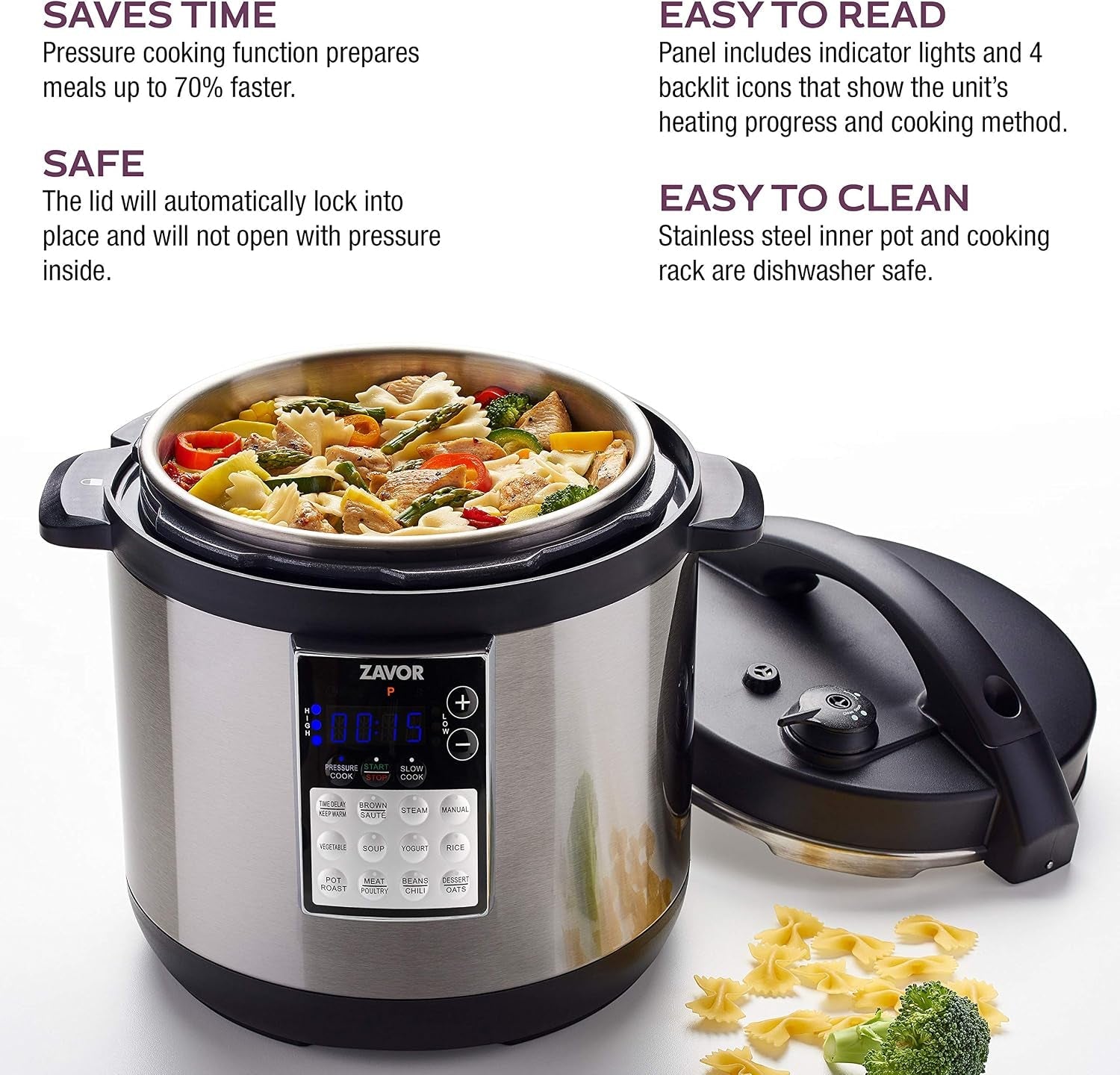 lux-edge-6-quart-programmable-electric-multi-cooker-pressure-cooker-slow-cooker-rice-cooker-yogurt-maker-steamer-and-more-stainless-steel-zsele02