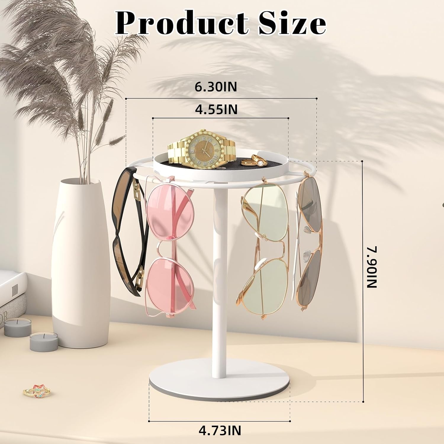 metal-sunglass-organizer-glasses-holder-stand-with-storage-tray-white-sunglass-holder-with-non-slip-pad-for-nightstand-tabletop-desk-dresser-hanging-up-to-9-pairs-sunlasses-reading-glasses