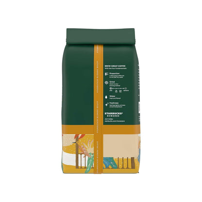 Starbucks Whole Bean Coffee Veranda Blend Blonde Roast, 6 Bags 12 Oz | 100% Arabica Whole Bean Coffee; Starbucks Blonde Roast Veranda Blend; 6 Bags, 12 Oz Each (72 Oz Total)10