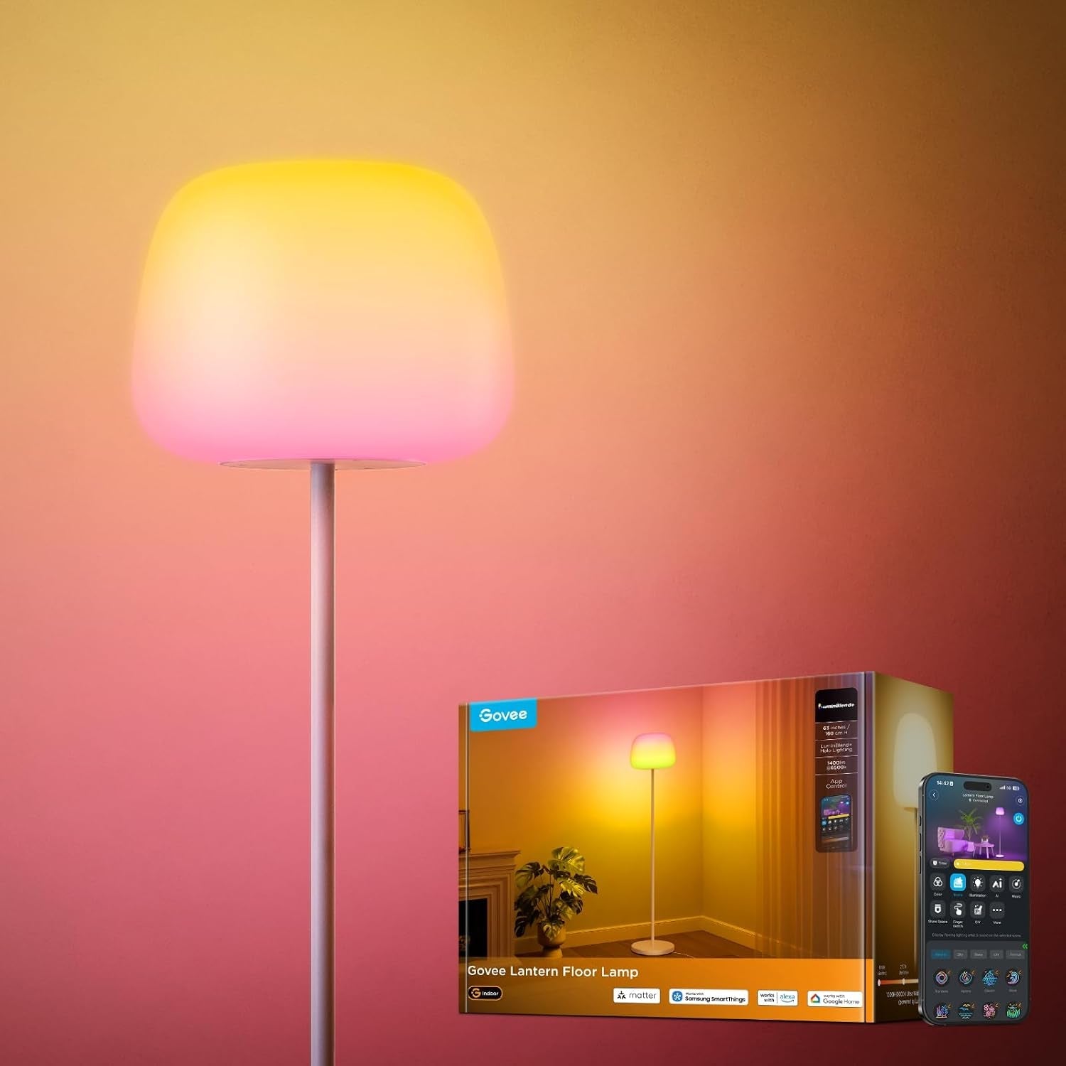 govee-lantern-floor-lamp-halo-gradient-rgbic-smart-corner-lamp-for-bedroom-luminblend-1000k-10000k-matter-compatible-100-scene-modes-music-sync-1400lm-modern-floor-lamps-for-living-room-white