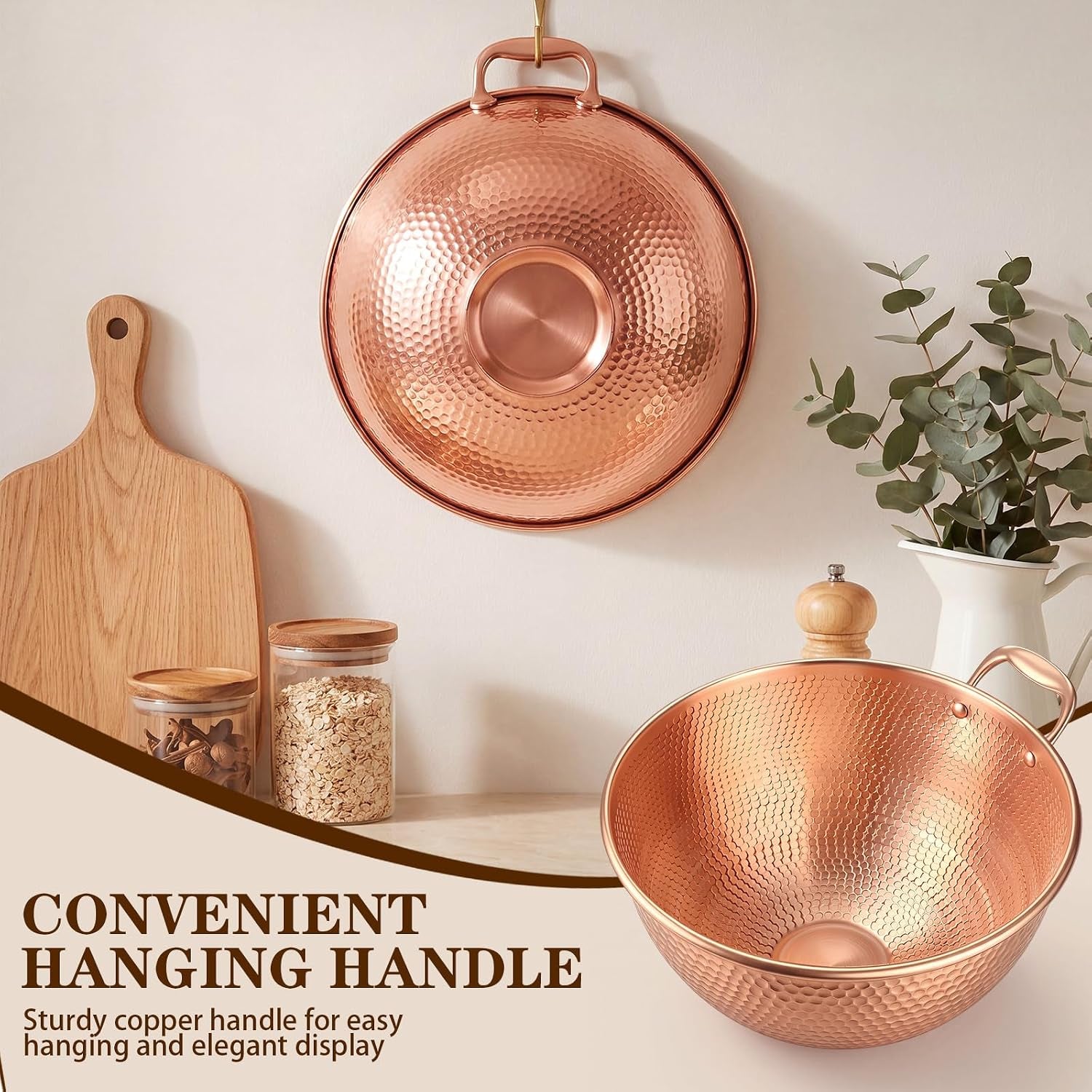 5-qt-large-hammered-pure-copper-mixing-bowl-with-handle
