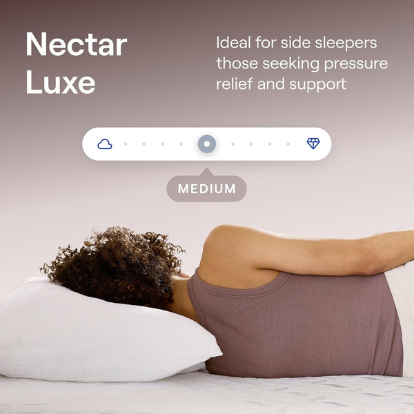 Nectar Luxe 14” Memory Foam Mattress, Twin, Medium Feel, 1-Year Trial3