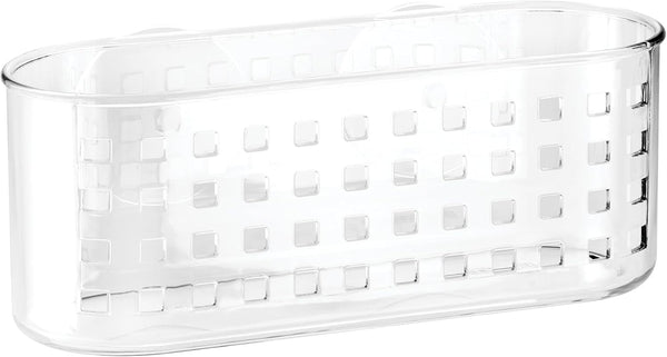 Hanging Suction Shower Caddy Basket, Clear8