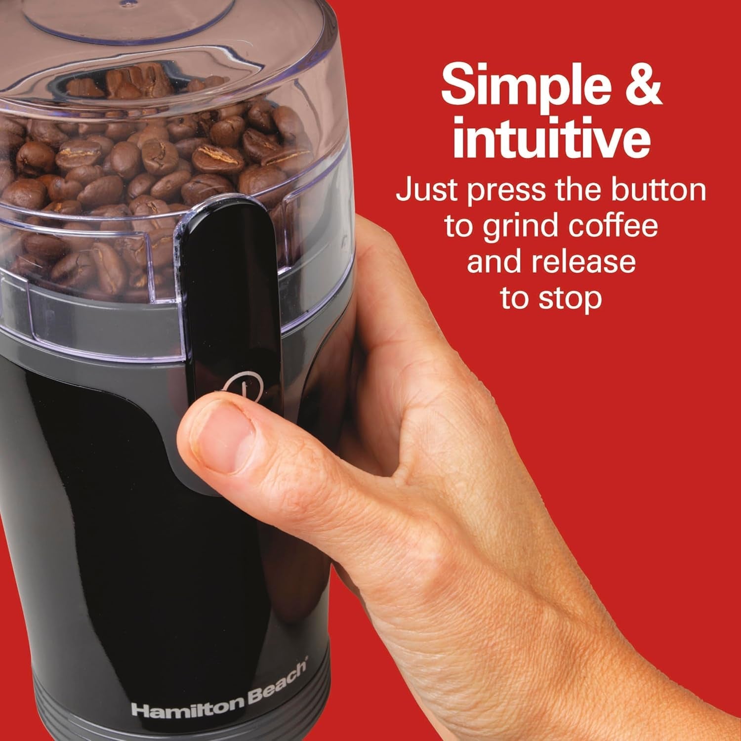 fresh-grind-electric-coffee-grinder-for-up-to-12-cups-grinds-coffee-beans-spices-more-stainless-steel-blades-easy-clean-removable-chamber-black-80335rg