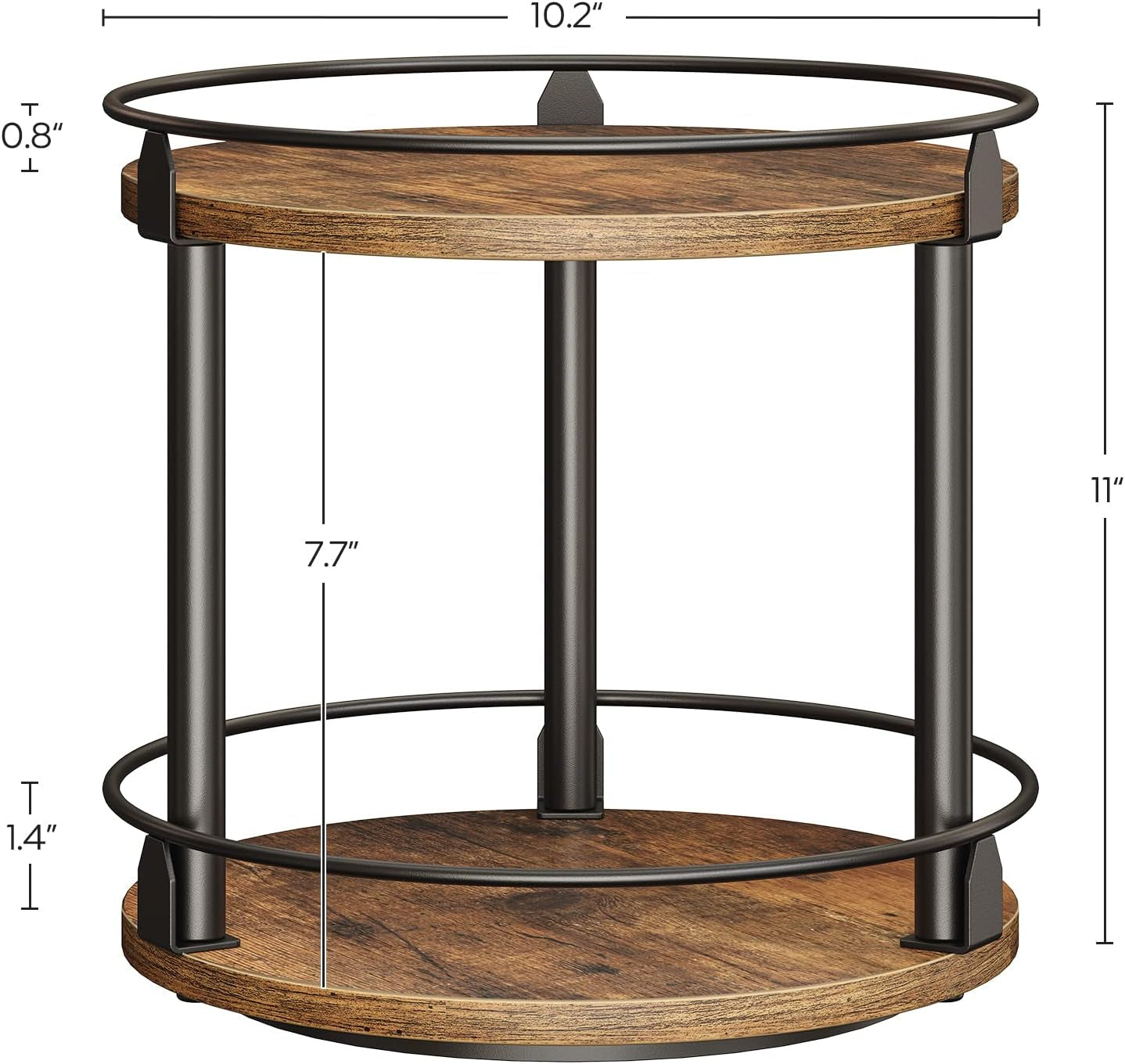 spice-rack-set-of-2-lazy-susan-organizer-2-tier-turntable-organizer-rotating-spice-rack-organizer-for-cabinet-compact-and-versatile-for-kitchen-countertop-rustic-brown-sr22l2br