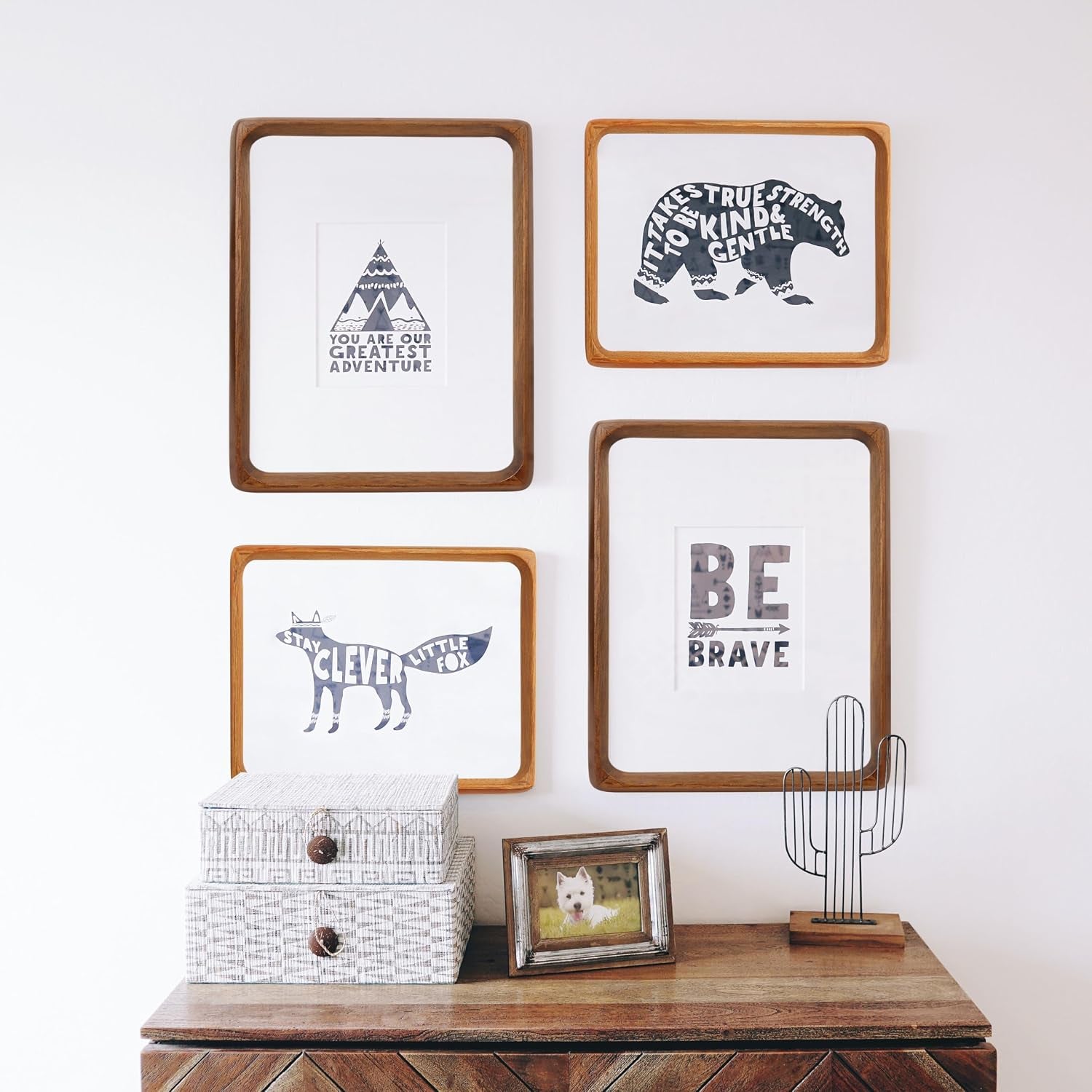 11x14-picture-frames-teak-solid-wood-with-real-glass-vertical-horizontal-standing-display-photos-5x7-8x10-with-mat-or-11x14-without-mat-lovely-gift-for-desk-tabletop-wall-mount-y14