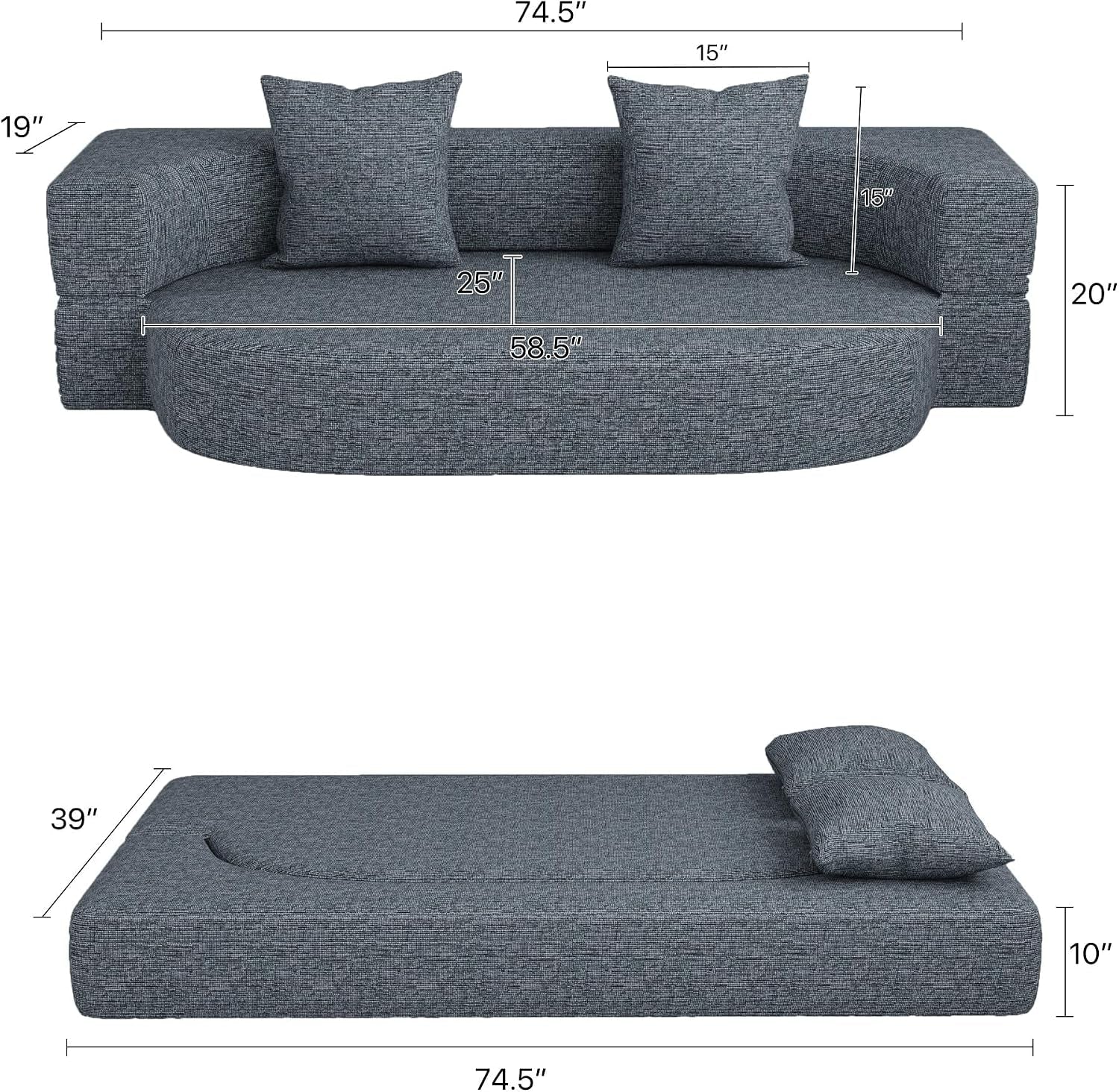 folding-sofa-bed-convertible-futon-sleeper-bed-2-in-1-foldable-floor-mattress-with-2-pillows-breathable-high-density-foam-lazy-couch-twin-size-comfy-lounge-chair-dark-gray