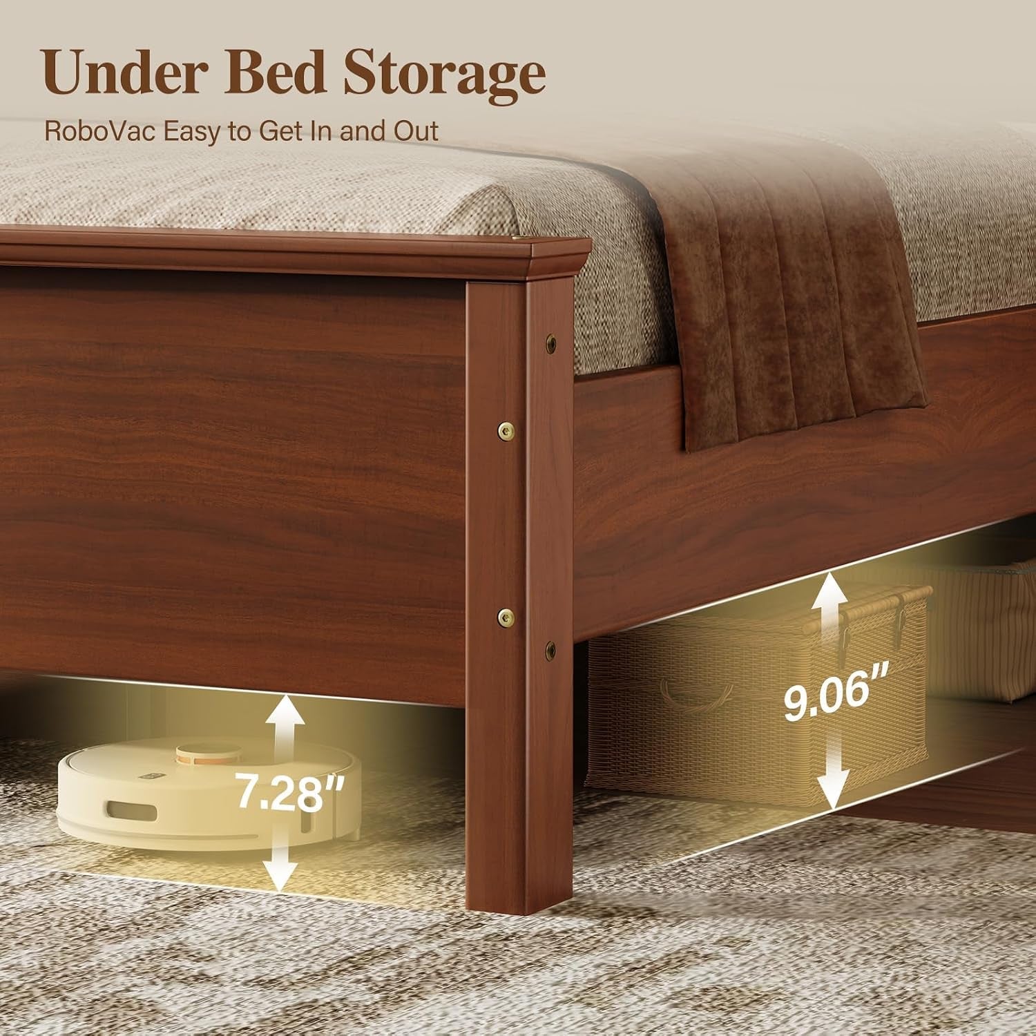 queen-size-bed-frame-with-headboard-wood-platform-bed