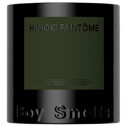 Boy Smells Hinoki Fantôme Scented Candles for Men and Women - Soy, Coconut Wax Candle Blend - Aromatic Candles for Home with Japanese Cypress, Jasmine and Smoked Amber1
