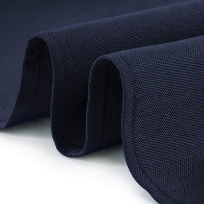90 X 156 Inch Rectangular Tablecloth, Washable Polyester Fabric Table Cloth for Dining Tables, Parties, Restaurant, Weddings - Navy Blue3