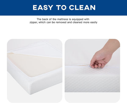 | 10 Inch Queen Mattress | Medium Firm | Gel Memory Foam | White5