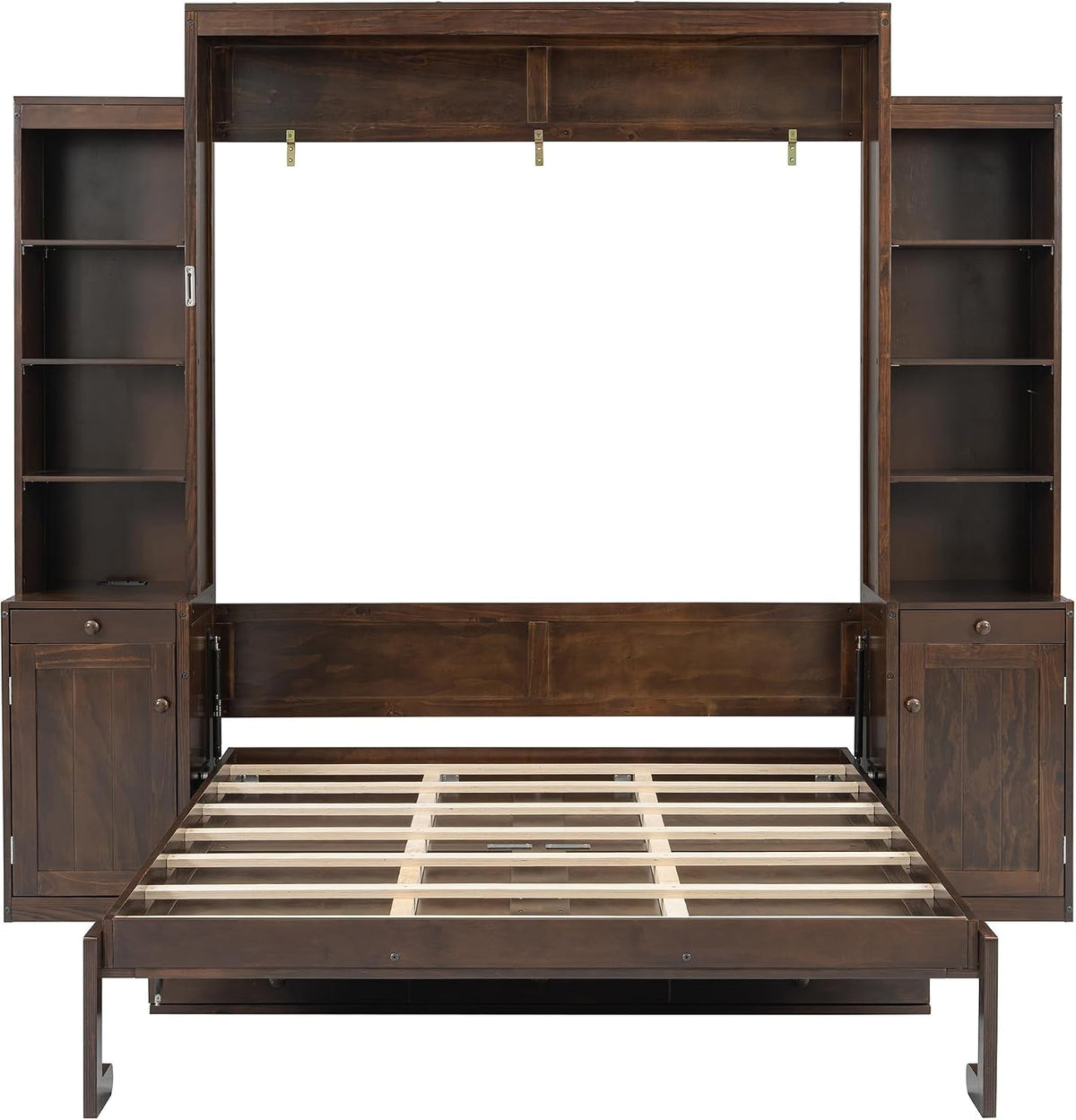 queen-size-murphy-bed-with-2-led-lights-desk-storage-space-saving-wood-wall-bed-with-cabinets-drawers-dark-brown
