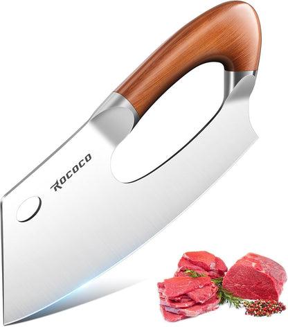 Effort Saving Meat Cleaver - Bronze Easy Handle Chef Knife1