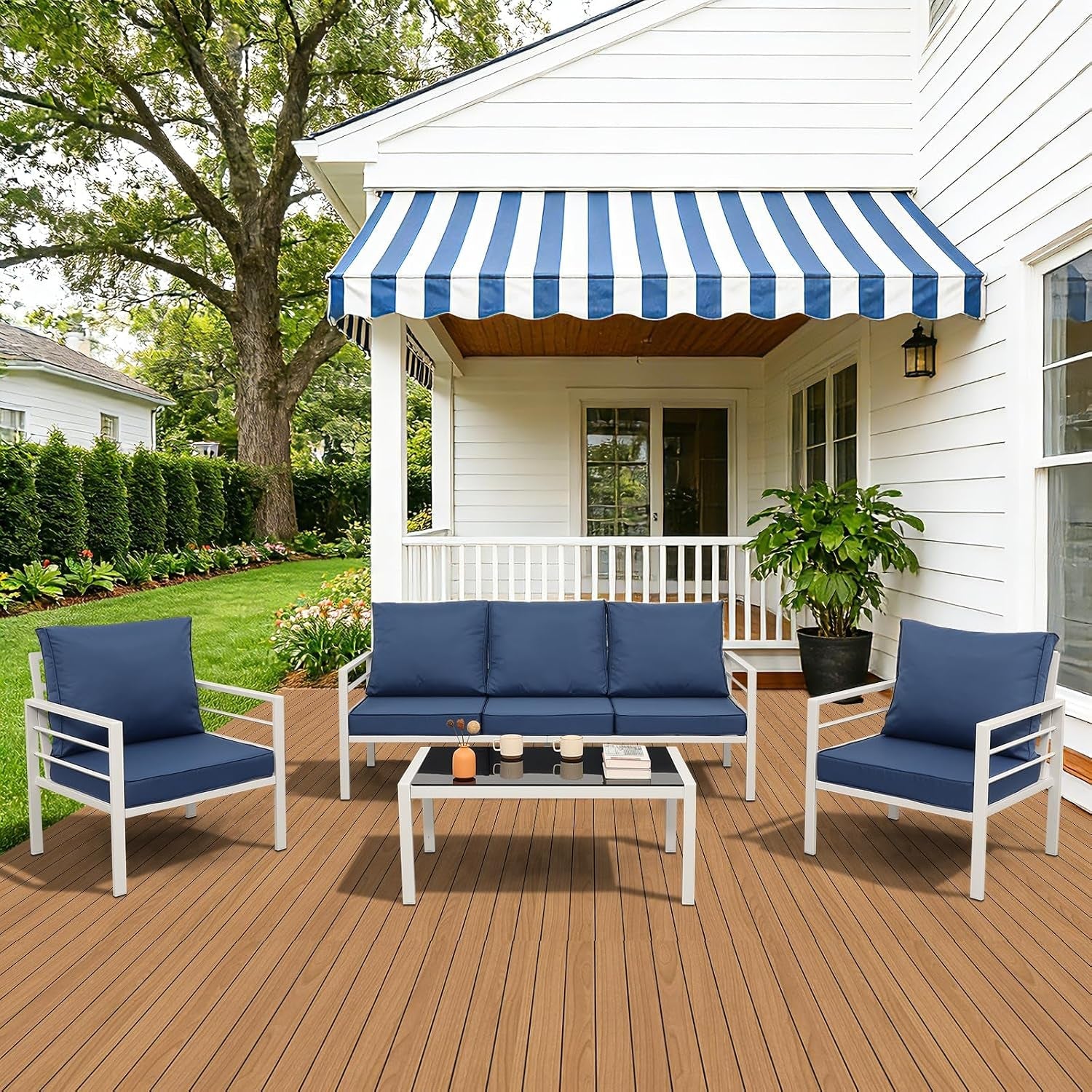 patio-furniture-set-aluminum-4-pieces-white-metal-outdoor-furniture-set-glass-coffee-table-with-no-slip-cushions-and-waterproof-covers-navy-blue