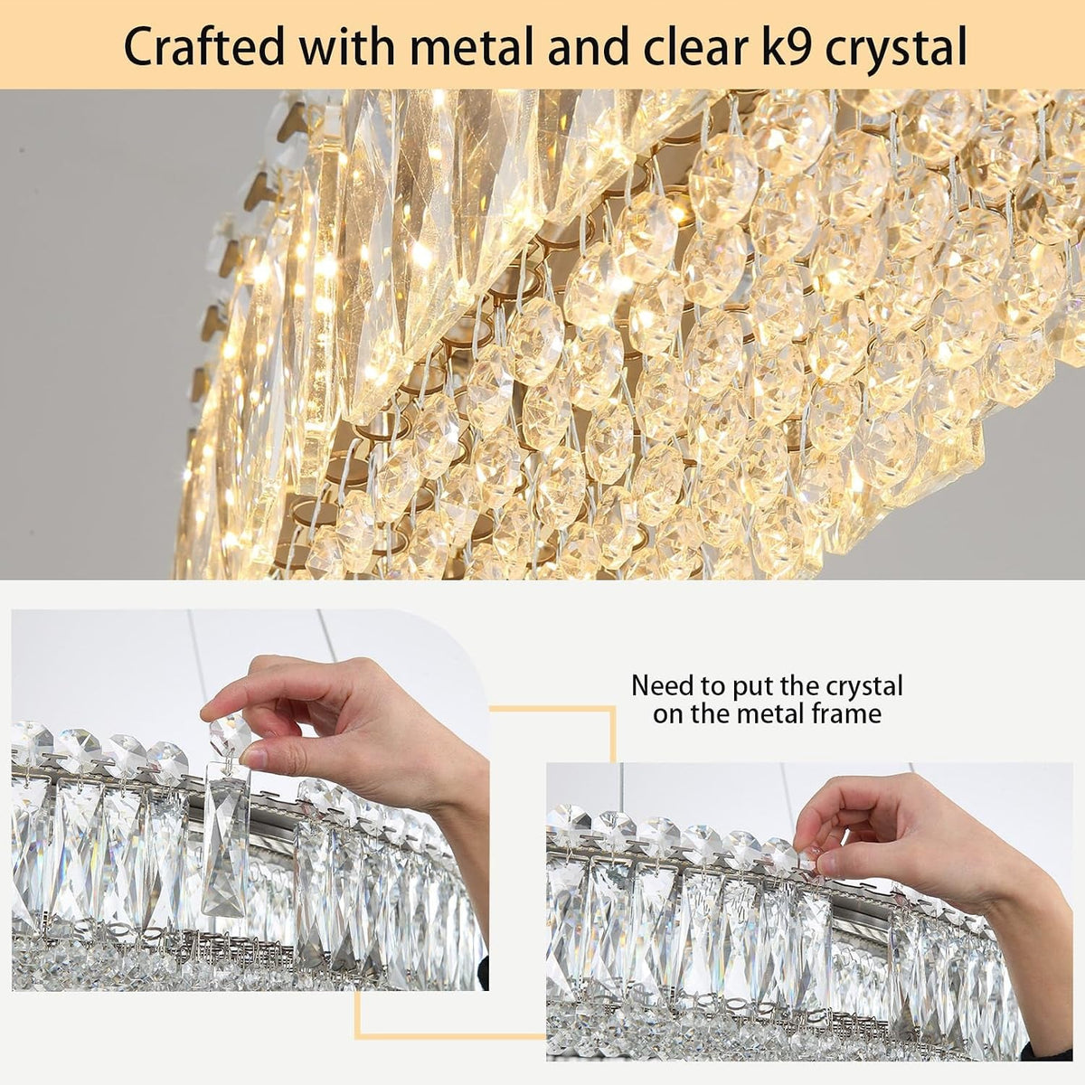 16-modern-crystal-pendant-lighting-for-dining-room-led-dimmable-chandeliers-crystal-ceiling-light-fixtures-for-living-room-foyer-hallway-entryway-silver