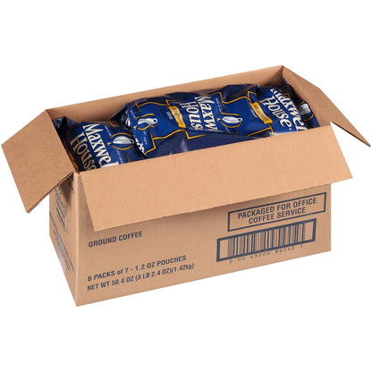 Ground Coffee, 42 per Case, Special Delivery, 1.2 Oz. Pkts | Smooth Medium Roast Coffee, Mild Acidity, 100% Pure Coffee, No-Mess Filter Packs for 10-12 Cup Coffee Makers, Kosher8