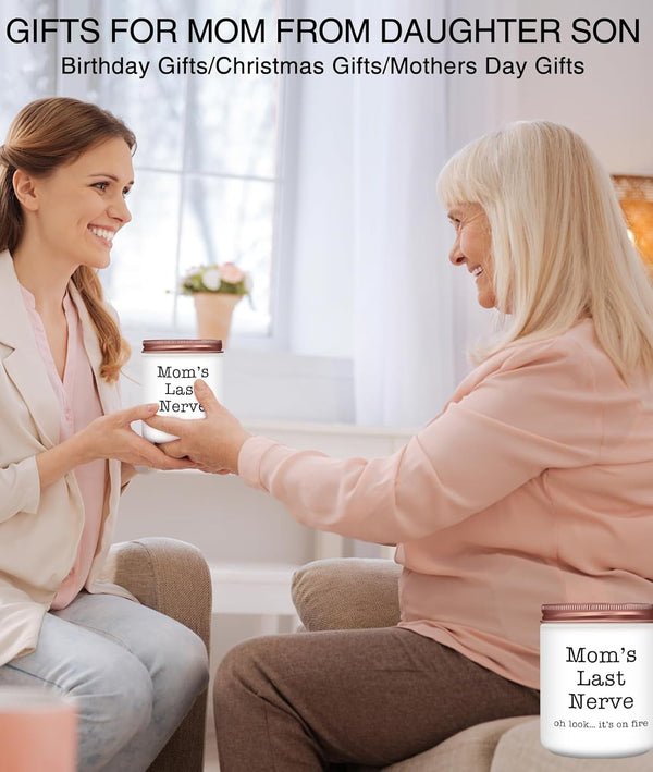 Gifts for Mom from Daughter Son, Best Mom Gifts, Funny Mom, Birthday Thanksgiving for Mom Stepmother Adoptive Mother, Mom'S Last Nerve5