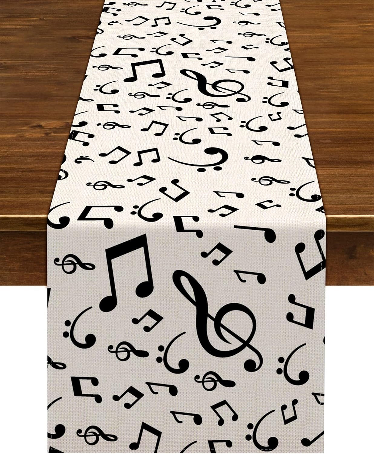 linen-musical-notes-table-runner-music-event-birthday-party-wedding-decoration-farmhouse-home-dining-room-kitchen-table-decor-13-x-72