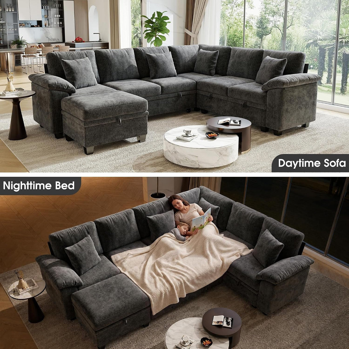 107-8-modular-sectional-sleeper-sofa-with-pull-out-bed-u-shaped-7-seat-couch-with-221l-storage-convertible-cloud-couch-bed-with-ottoman-sectional-couches-for-living-room-apartment-gray