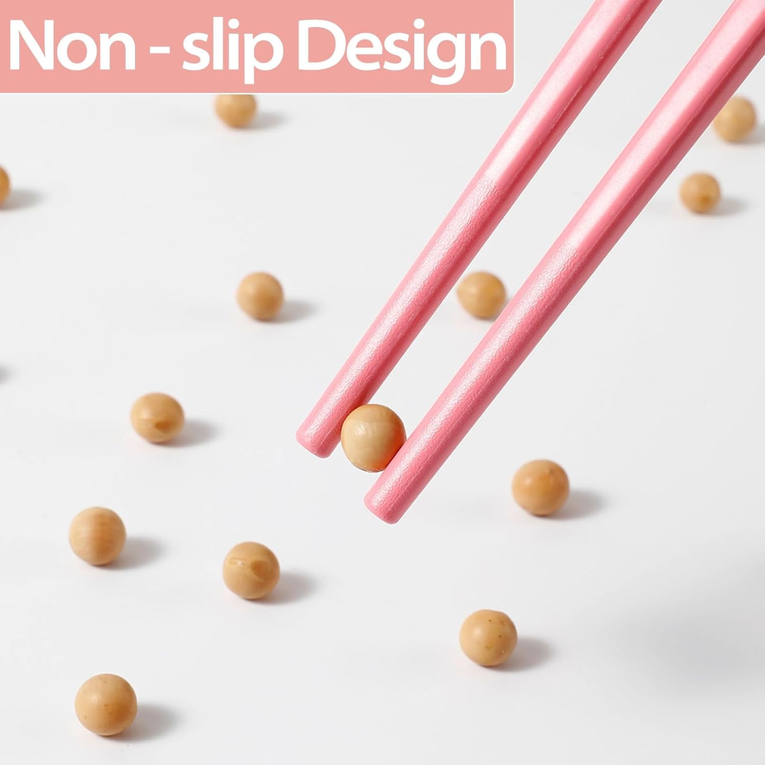 5-pairs-pink-fiberglass-chopsticks-non-slip-reusable-food-safe-heat-resistant-to-356-f-dishwasher-safe-lightweight-ergonomic-grip-unique-family-set-ideal-for-sushi-ramen