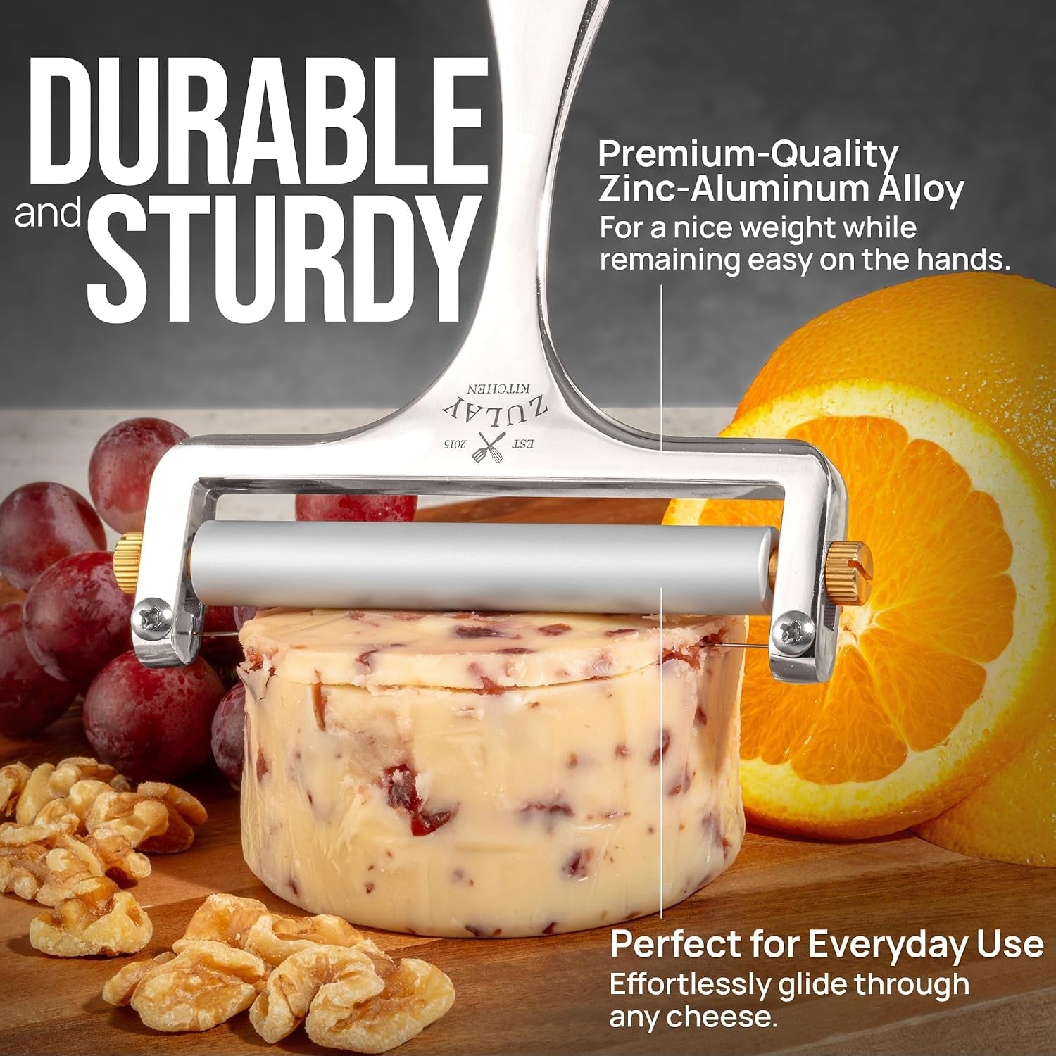 stainless-steel-wire-cheese-slicer-adjustable-hand-held-cheese-cutter-with-2-extra-wires-premium-cheese-knife-for-mozzarella-cheddar-gruyere-cheese-cutter-with-wire-silver