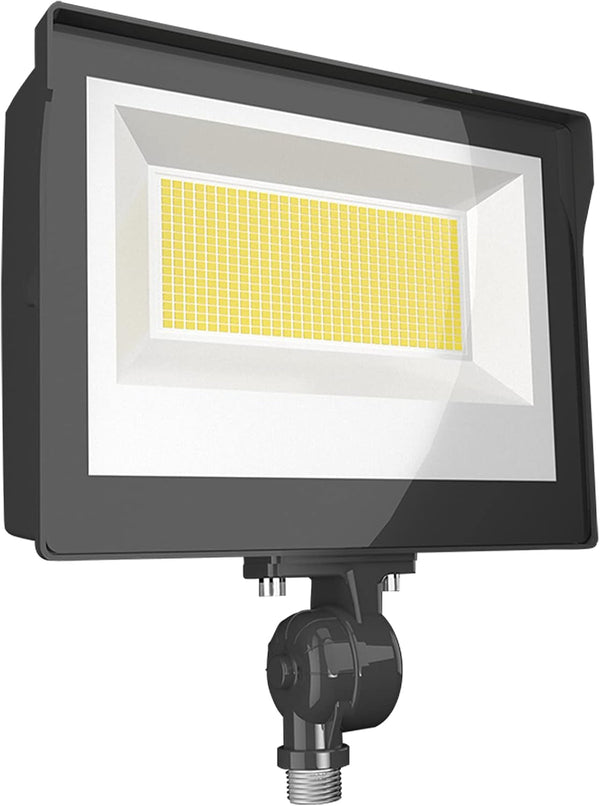RAB X17FA Series LED Flood Light - Tunable White Light - Built in Photocell - 100, 000 Hours - 120 to 277 V - 12 Knuckle Mount - 0-10 V Dimming down to 10 (60)1
