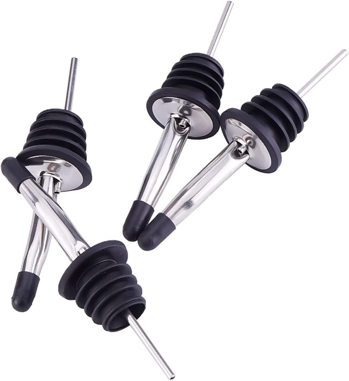 50-pcs-pourers-dust-covers-olive-oil-liquor-bottle-pour-spout-cover-rubber-caps-not-include-the-spout