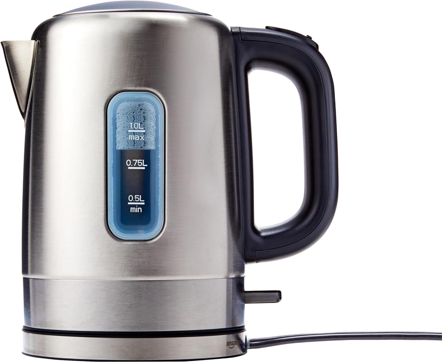 electric-stainless-steel-kettle-for-tea-and-coffee-bpa-free-fast-boiling-auto-shut-off-1-liter-1500w-black-and-silver