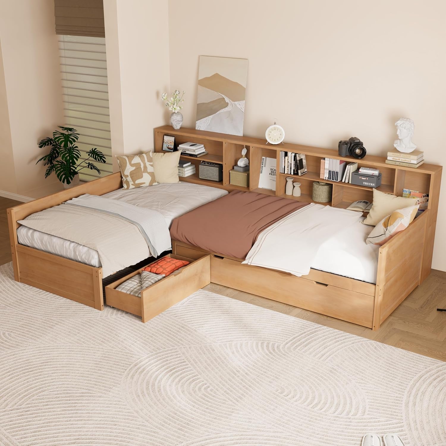 twin-wooden-l-shaped-daybed-with-trundle-and-storage-drawer-natural