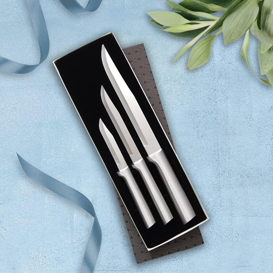 cutlery-housewarming-gift-set-s02-with-sharpener-silver-3-piece-knife-set-with-quick-edge-sharpener-r119-stainless-steel-blades-cast-aluminum-handle