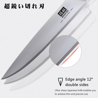 6 in Chef Knife,10Cr15Mov High Carbon Stainless Steel Kitchen Knife4