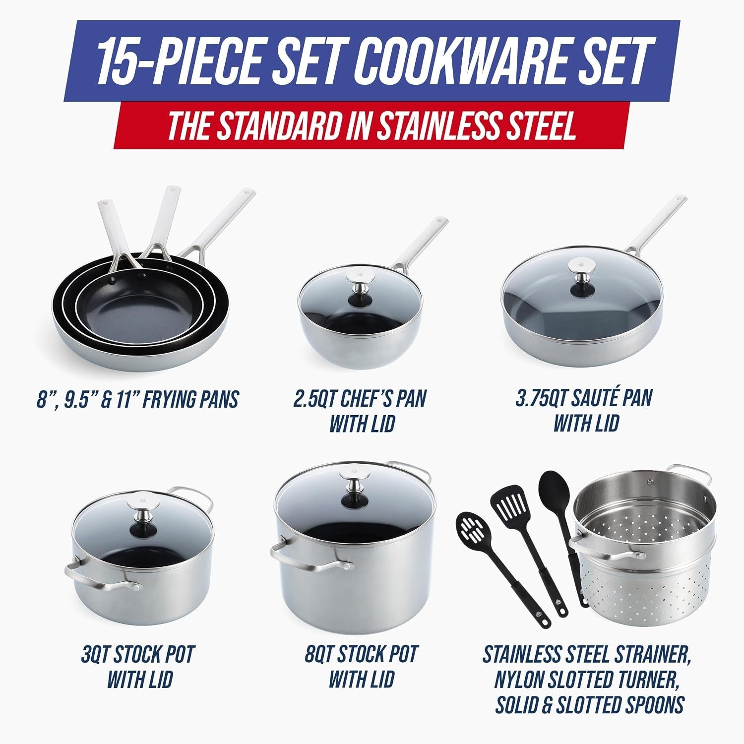 15-piece-stainless-steel-tri-ply-cookware-pots-and-pans-set-induction-compatible-diamond-infused-pfas-free-ceramic-nonstick-dishwasher-metal-utensil-safe-scratch-resistant-silver