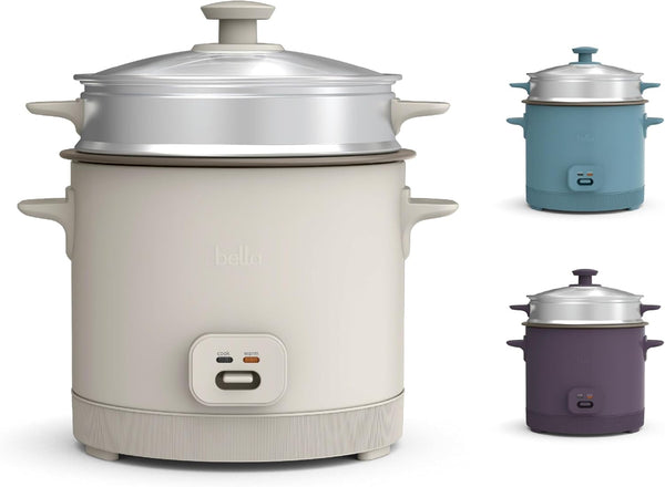 16-Cup Rice Cooker and Steamer, Oatmilk1