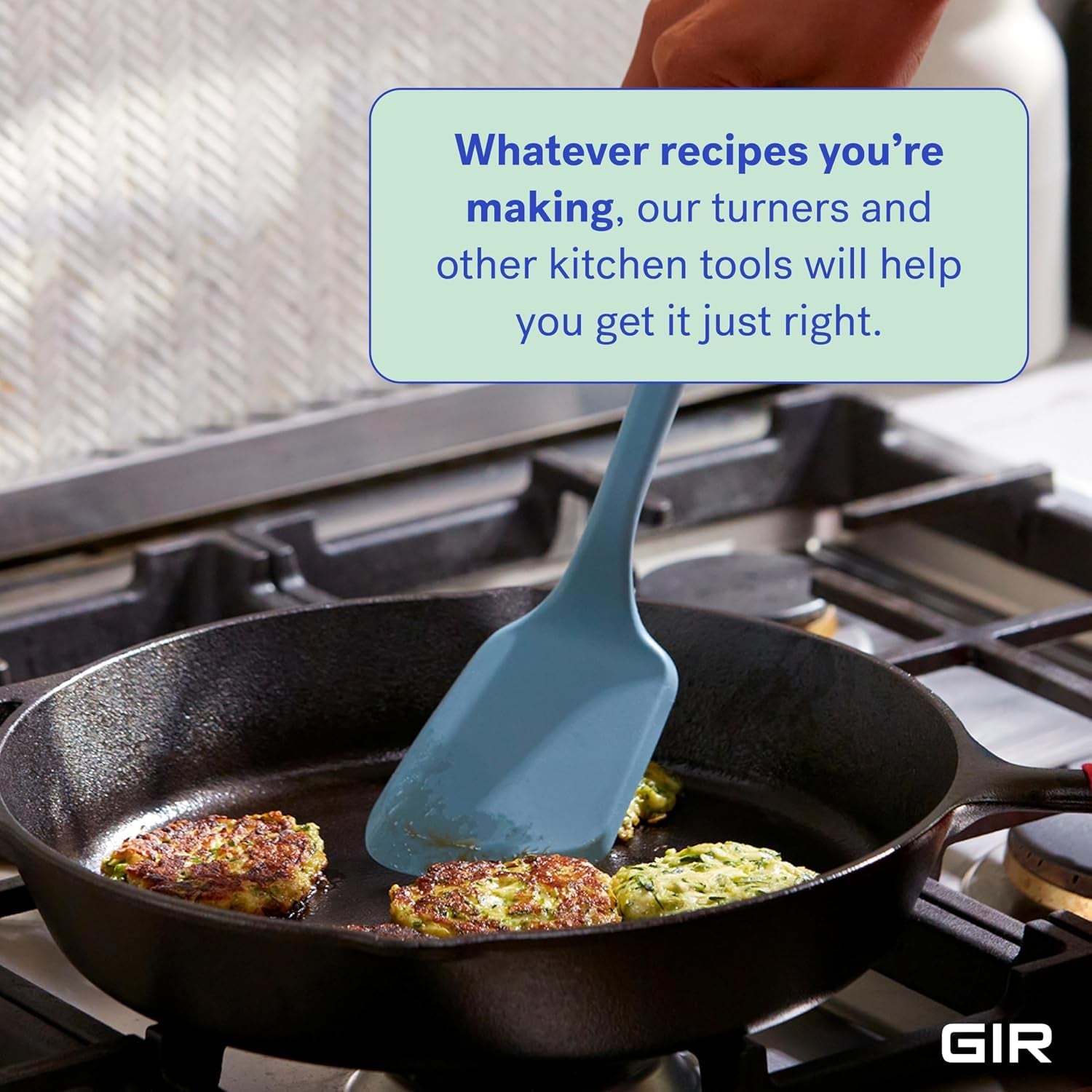 get-it-right-kitchen-silicone-spatula-turner-non-toxic-cooking-utensils-for-nonstick-cookware-cooking-and-baking-mini-flip-11in-slate